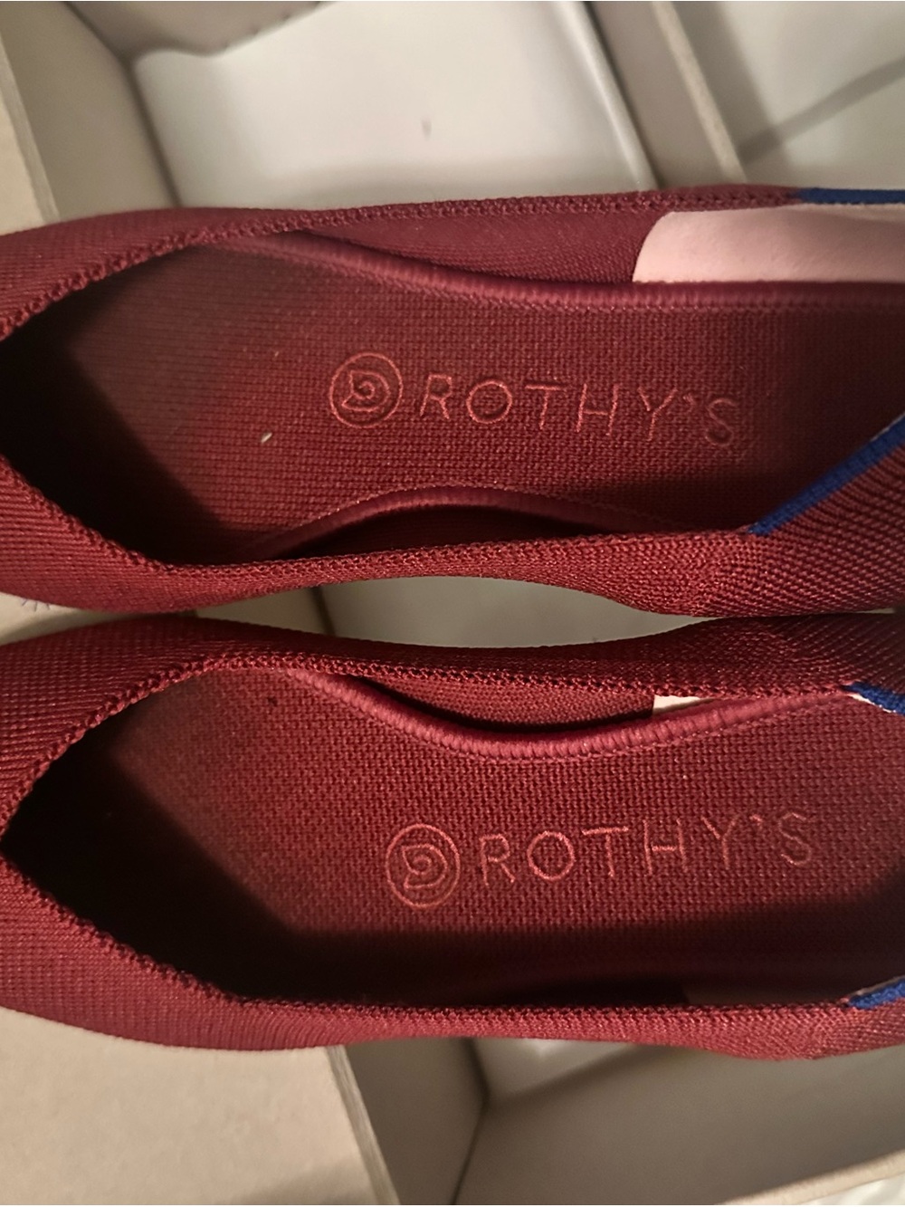 Rothy's Women's cinnamon point Flats